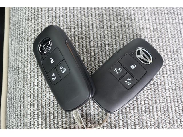 ムーヴキャンバス ストライプスＧ　両側電動スライドドア　クリアランスソナー　衝突被害軽減システム　オートライト　ＬＥＤヘッドランプ　スマートキー　アイドリングストップ　電動格納ミラー　シートヒーター　ベンチシート　ＣＶＴ（58枚目）