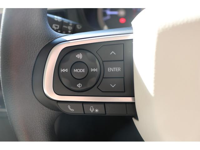 ムーヴキャンバス ストライプスＧ　バックカメラ　両側電動スライドドア　クリアランスソナー　衝突被害軽減システム　オートライト　ＬＥＤヘッドランプ　スマートキー　アイドリングストップ　電動格納ミラー　シートヒーター　ベンチシート　ＣＶＴ（7枚目）