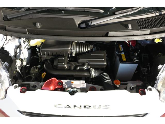 ムーヴキャンバス ストライプスＧ　バックカメラ　両側電動スライドドア　クリアランスソナー　衝突被害軽減システム　オートライト　ＬＥＤヘッドランプ　スマートキー　アイドリングストップ　電動格納ミラー　シートヒーター　ベンチシート　ＣＶＴ（19枚目）