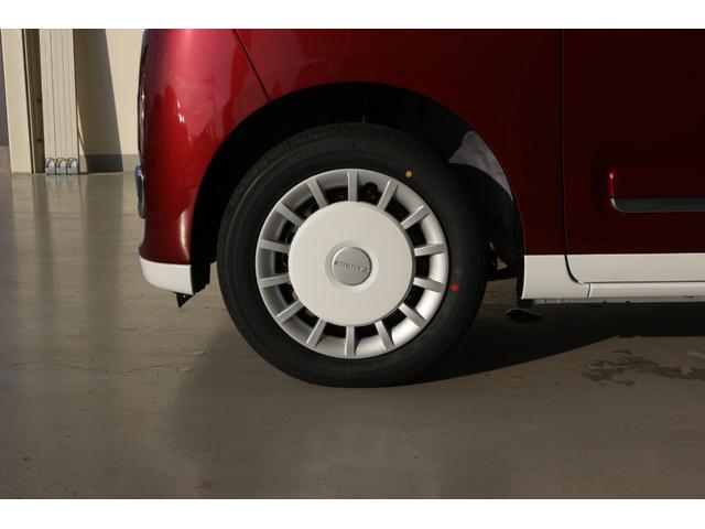 ムーヴキャンバス ストライプスＧ　バックカメラ　両側電動スライドドア　クリアランスソナー　衝突被害軽減システム　オートライト　ＬＥＤヘッドランプ　スマートキー　アイドリングストップ　電動格納ミラー　シートヒーター　ベンチシート　ＣＶＴ（20枚目）