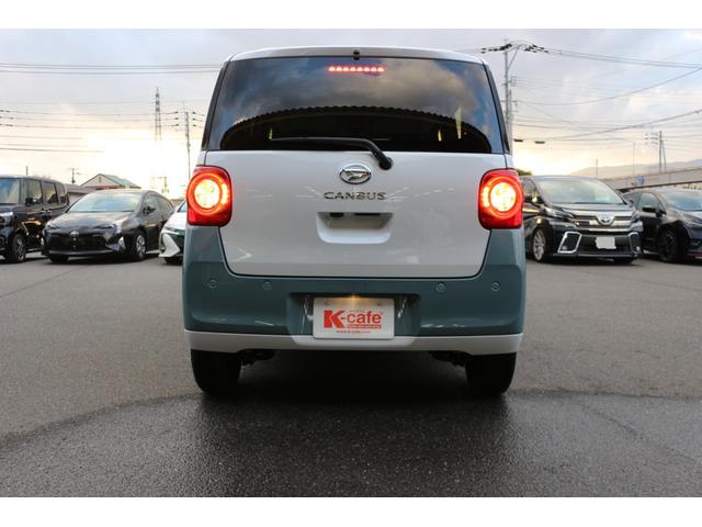 ムーヴキャンバス ストライプスＧ　バックカメラ　両側電動スライドドア　クリアランスソナー　衝突被害軽減システム　オートライト　ＬＥＤヘッドランプ　スマートキー　アイドリングストップ　電動格納ミラー　シートヒーター　ベンチシート　ＣＶＴ（25枚目）