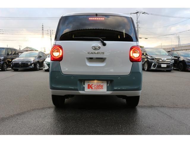 ムーヴキャンバス ストライプスＧ　バックカメラ　両側電動スライドドア　クリアランスソナー　衝突被害軽減システム　オートライト　ＬＥＤヘッドランプ　スマートキー　アイドリングストップ　電動格納ミラー　シートヒーター　ベンチシート　ＣＶＴ（26枚目）