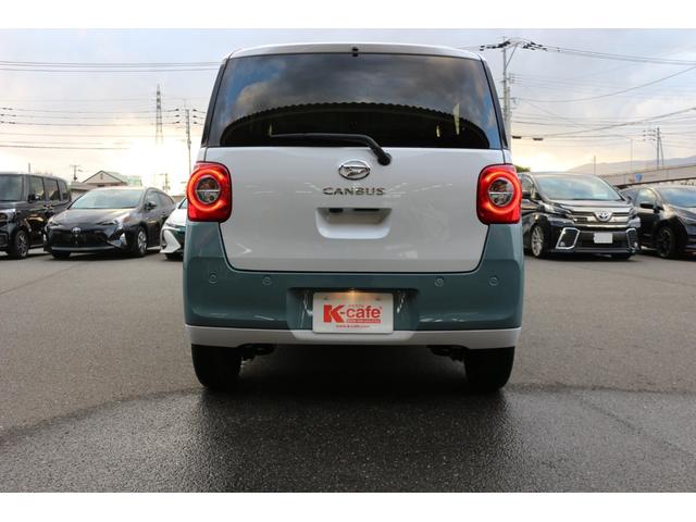 ムーヴキャンバス ストライプスＧ　バックカメラ　両側電動スライドドア　クリアランスソナー　衝突被害軽減システム　オートライト　ＬＥＤヘッドランプ　スマートキー　アイドリングストップ　電動格納ミラー　シートヒーター　ベンチシート　ＣＶＴ（27枚目）