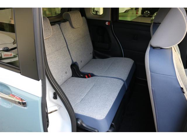 ムーヴキャンバス ストライプスＧ　バックカメラ　両側電動スライドドア　クリアランスソナー　衝突被害軽減システム　オートライト　ＬＥＤヘッドランプ　スマートキー　アイドリングストップ　電動格納ミラー　シートヒーター　ベンチシート　ＣＶＴ（44枚目）