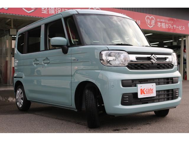 スペーシア ハイブリッドＧ　両側スライドドア　クリアランスソナー　衝突被害軽減システム　オートライト　ＬＥＤヘッドランプ　スマートキー　アイドリングストップ　電動格納ミラー　ベンチシート　ＣＶＴ　盗難防止システム　ＡＢＳ　ＥＳＣ（13枚目）