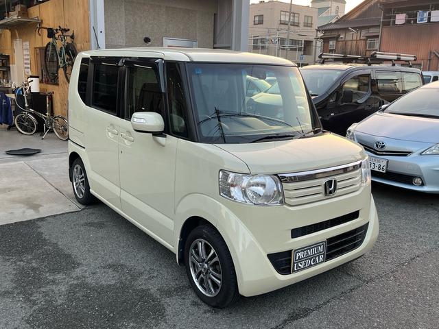 Ｎ－ＢＯＸ Ｇ　ＳＳパッケージ　両側パワースライドドア、スマートキー、ナビ、バックカメラ、純正アルミ、ヒダマリアイボリー（5枚目）