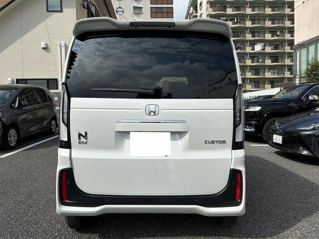 Ｎ－ＢＯＸカスタム ベースグレード　バックカメラ　フロントカメラ　両側スライド・片側電動　クリアランスソナー　オートクルーズコントロール　レーンアシスト　オートライト　スマートキー　アイドリングストップ　電動格納ミラー　シートヒーター（16枚目）