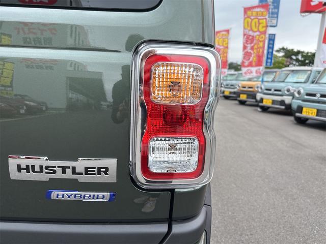 ハスラー ハイブリッドＸ　届出済未使用車　クリアランスソナー　オートクルーズコントロール　レーンアシスト　衝突被害軽減システム　ＬＥＤヘッドランプ　スマートキー　アイドリングストップ　電動格納ミラー　シートヒーター　ＣＶＴ（19枚目）