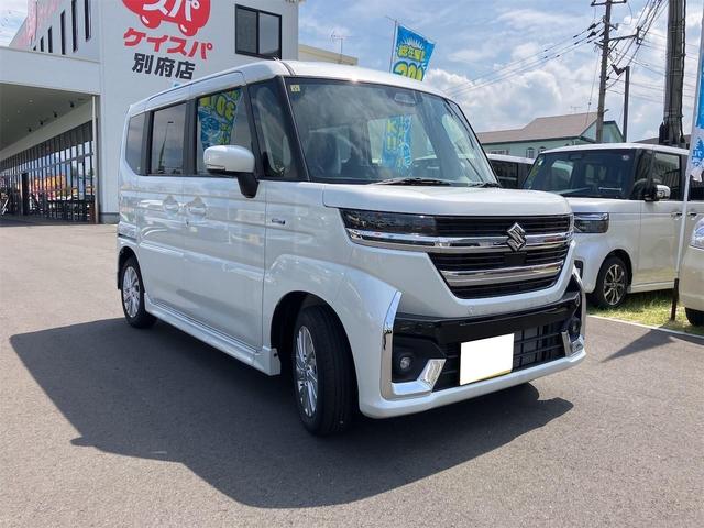 スペーシアカスタム ハイブリッドＧＳ　届出済み未使用車　両側電動パワースライドドア　スリムサーキュレーター　コーナーセンサー　キーレス　パワステ　パワーウィンドウ　ステアリングスイッチ（51枚目）