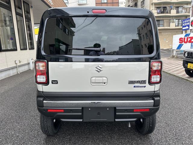 ハスラー タフワイルド　届出済未使用車　クリアランスソナー　オートクルーズコントロール　レーンアシスト　衝突被害軽減システム　オートライト　ＬＥＤヘッドランプ　　アイドリングストップ　電動格納ミラー　シートヒーター　ＣＶＴ（4枚目）