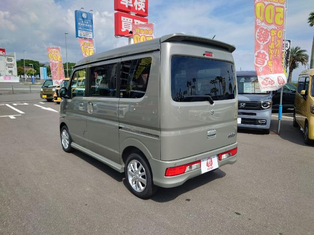 エブリイワゴン ＰＺターボ　届出済未使用車　両側スライド・片側電動　クリアランスソナー　レーンアシスト　衝突被害軽減システム　ＬＥＤヘッドランプ　スマートキー　アイドリングストップ　電動格納ミラー　シートヒーター　ベンチシート（22枚目）