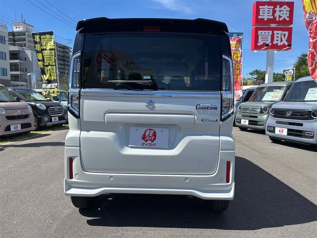 スペーシアカスタム ハイブリッドＸＳターボ　両側電動スライドドア　クリアランスソナー　オートクルーズコントロール　レーンアシスト　衝突被害軽減システム　オートライト　ＬＥＤヘッドランプ　スマートキー　アイドリングストップ　電動格納ミラー（54枚目）