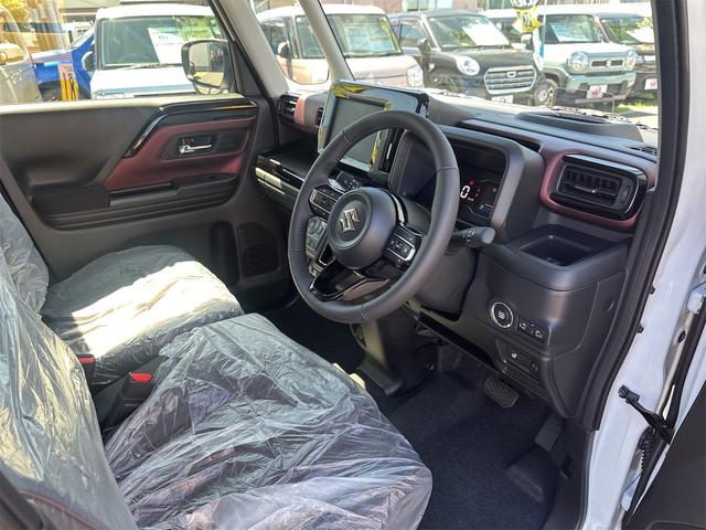 スペーシアカスタム ハイブリッドＸＳターボ　両側電動スライドドア　クリアランスソナー　オートクルーズコントロール　レーンアシスト　衝突被害軽減システム　オートライト　ＬＥＤヘッドランプ　スマートキー　アイドリングストップ　電動格納ミラー（78枚目）