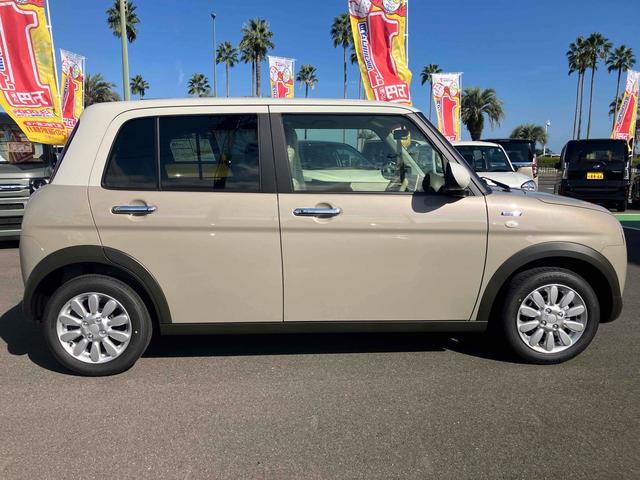 アルトラパン ハイブリッドX クリアランスソナー レーンアシスト 衝突被害軽減システム オートライト LEDヘッドランプ スマートキー アイドリングストップ 電動格納ミラー シートヒーター ベンチシート CVT 盗難防止システム(14枚目)