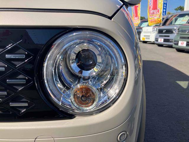 アルトラパン ハイブリッドX クリアランスソナー レーンアシスト 衝突被害軽減システム オートライト LEDヘッドランプ スマートキー アイドリングストップ 電動格納ミラー シートヒーター ベンチシート CVT 盗難防止システム(48枚目)