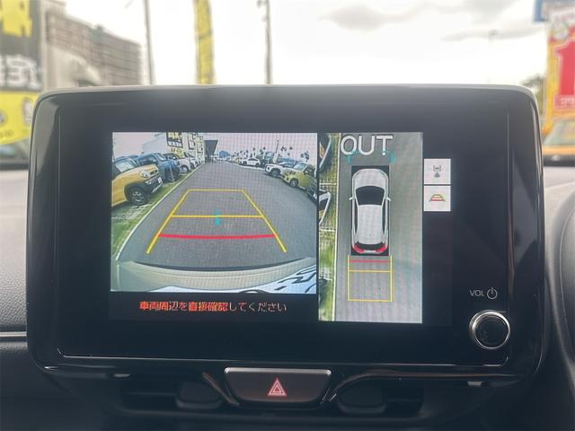 ヤリスクロス ハイブリッドZ 全周囲カメラ クリアランスソナー オートクルーズコントロール パワーシート 衝突被害軽減システム ナビ オートマチックハイビーム オートライト LEDヘッドランプ アルミホイール スマートキー(6枚目)