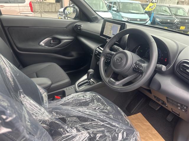 ヤリスクロス ハイブリッドZ 全周囲カメラ クリアランスソナー オートクルーズコントロール レーンアシスト パワーシート 衝突被害軽減システム ナビ TV オートマチックハイビーム オートライト LEDヘッドランプ アルミホイール(53枚目)