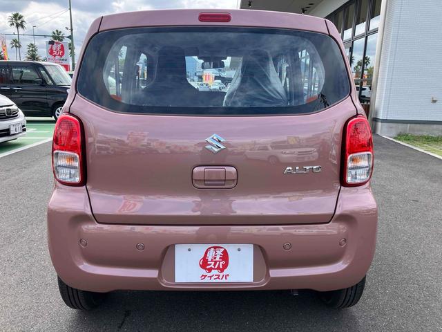 アルト L クリアランスソナー レーンアシスト 衝突被害軽減システム オートライト キーレスエントリー アイドリングストップ 電動格納ミラー シートヒーター CVT 盗難防止システム ABS ESC(16枚目)