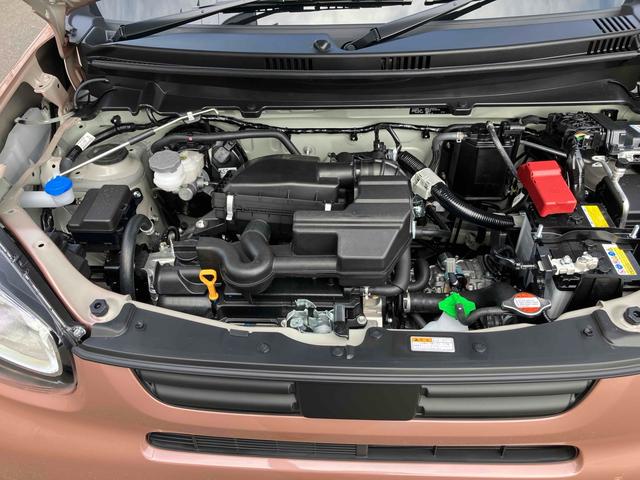 アルト L クリアランスソナー レーンアシスト 衝突被害軽減システム オートライト キーレスエントリー アイドリングストップ 電動格納ミラー シートヒーター CVT 盗難防止システム ABS ESC(19枚目)