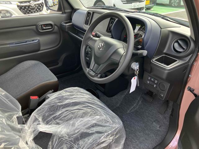 アルト L クリアランスソナー レーンアシスト 衝突被害軽減システム オートライト キーレスエントリー アイドリングストップ 電動格納ミラー シートヒーター CVT 盗難防止システム ABS ESC(32枚目)