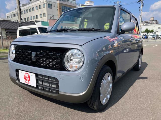 アルトラパン ハイブリッドＧ　クリアランスソナー　レーンアシスト　衝突被害軽減システム　オートライト　スマートキー　アイドリングストップ　電動格納ミラー　シートヒーター　ベンチシート　ＣＶＴ　盗難防止システム　ＡＢＳ　ＥＳＣ（10枚目）