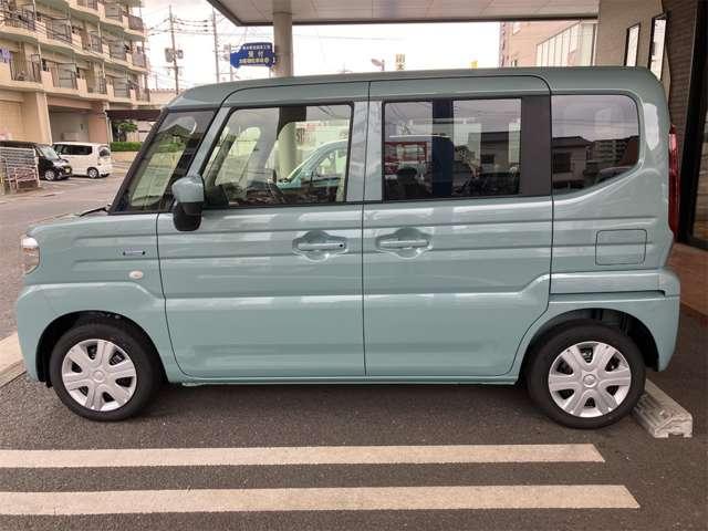 スペーシア ハイブリッドG 両側スライドドア クリアランスソナー 衝突被害軽減システム オートライト LEDヘッドランプ スマートキー アイドリングストップ 電動格納ミラー ベンチシート CVT 盗難防止システム ABS ESC(19枚目)