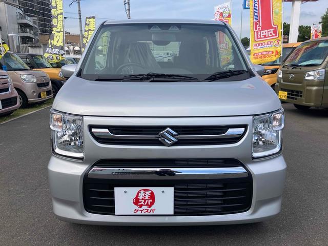 ワゴンR FX クリアランスソナー レーンアシスト 衝突被害軽減システム オートライト スマートキー 電動格納ミラー シートヒーター ベンチシート CVT 盗難防止システム ABS ESC 衝突安全ボディ エアコン(12枚目)