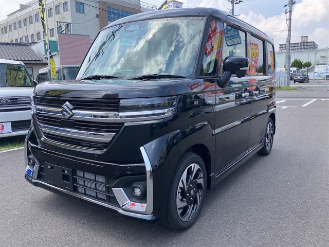 スペーシアカスタム ハイブリッドXSターボ ハイブリッドXSターボ(4名) オートLED ESC クルーズC 運転席シートヒーター フルフラット パワーウィンドゥ LEDヘッドライ スマートキ サイドエアバッグ ベンチシート リモコンキー PS(2枚目)