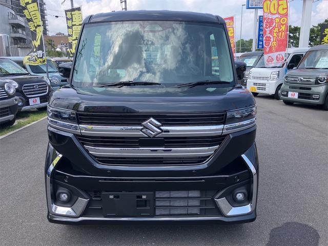 スペーシアカスタム ハイブリッドXSターボ ハイブリッドXSターボ(4名) オートLED ESC クルーズC 運転席シートヒーター フルフラット パワーウィンドゥ LEDヘッドライ スマートキ サイドエアバッグ ベンチシート リモコンキー PS(3枚目)