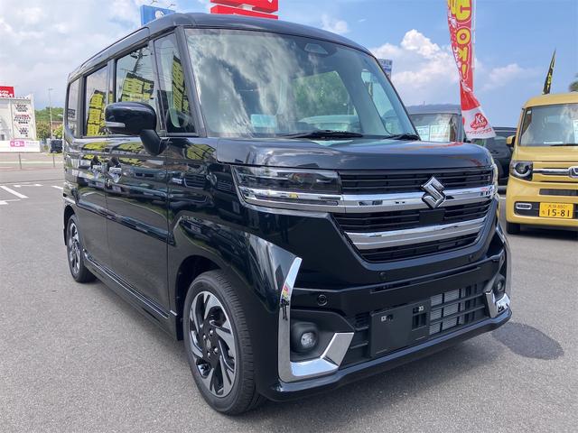 スペーシアカスタム ハイブリッドXSターボ ハイブリッドXSターボ(4名) オートLED ESC クルーズC 運転席シートヒーター フルフラット パワーウィンドゥ LEDヘッドライ スマートキ サイドエアバッグ ベンチシート リモコンキー PS(4枚目)