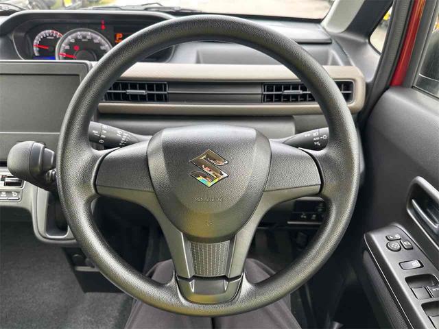 ワゴンR FX クリアランスソナー レーンアシスト 衝突被害軽減システム オートライト スマートキー 電動格納ミラー シートヒーター ベンチシート CVT 盗難防止システム ABS ESC 衝突安全ボディ エアコン(3枚目)