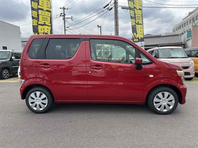 ワゴンR FX クリアランスソナー レーンアシスト 衝突被害軽減システム オートライト スマートキー 電動格納ミラー シートヒーター ベンチシート CVT 盗難防止システム ABS ESC 衝突安全ボディ エアコン(15枚目)