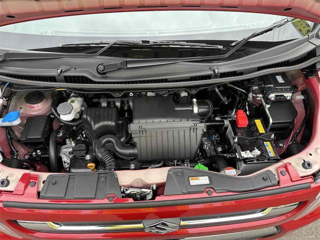 ワゴンR FX クリアランスソナー レーンアシスト 衝突被害軽減システム オートライト スマートキー 電動格納ミラー シートヒーター ベンチシート CVT 盗難防止システム ABS ESC 衝突安全ボディ エアコン(19枚目)