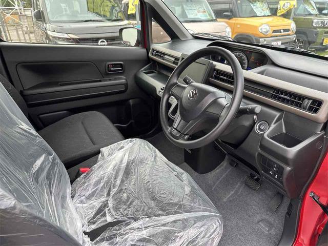 ワゴンR FX クリアランスソナー レーンアシスト 衝突被害軽減システム オートライト スマートキー 電動格納ミラー シートヒーター ベンチシート CVT 盗難防止システム ABS ESC 衝突安全ボディ エアコン(31枚目)