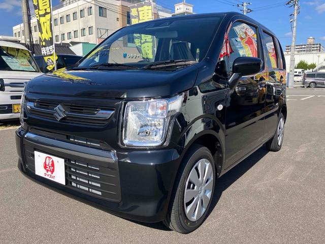 ワゴンR FX クリアランスソナー レーンアシスト 衝突被害軽減システム オートライト スマートキー 電動格納ミラー シートヒーター ベンチシート CVT 盗難防止システム ABS ESC 衝突安全ボディ エアコン(57枚目)