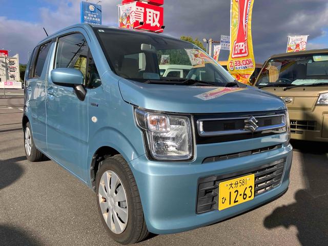 ワゴンR ハイブリッドFX レーンアシスト 衝突被害軽減システム オートライト スマートキー アイドリングストップ 電動格納ミラー シートヒーター ベンチシート CVT 盗難防止システム ABS ESC CD(16枚目)