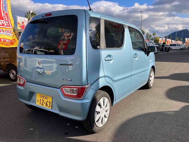 ワゴンR ハイブリッドFX レーンアシスト 衝突被害軽減システム オートライト スマートキー アイドリングストップ 電動格納ミラー シートヒーター ベンチシート CVT 盗難防止システム ABS ESC CD(18枚目)