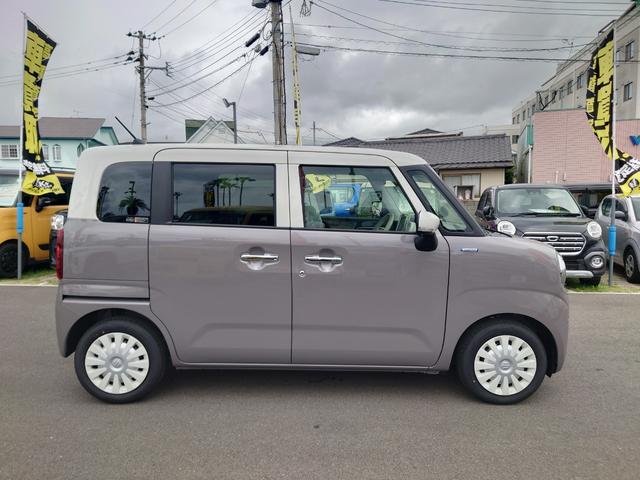 ワゴンRスマイル クリームコーデ 両側電動スライドドア クリアランスソナー オートクルーズコントロール レーンアシスト 衝突被害軽減システム オートライト LEDヘッドランプ スマートキー アイドリングストップ 電動格納ミラー(57枚目)