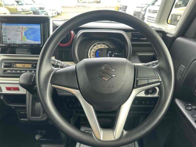 スペーシア バックカメラ 両側電動スライドドア ナビ クリアランスソナー レーンアシスト 衝突被害軽減システム オートライト スマートキー アイドリングストップ 電動格納ミラー シートヒーター ベンチシート(3枚目)