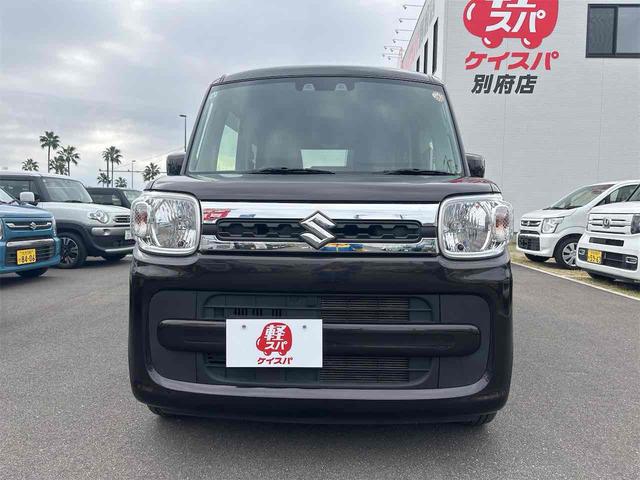 スペーシア バックカメラ 両側電動スライドドア ナビ クリアランスソナー レーンアシスト 衝突被害軽減システム オートライト スマートキー アイドリングストップ 電動格納ミラー シートヒーター ベンチシート(13枚目)