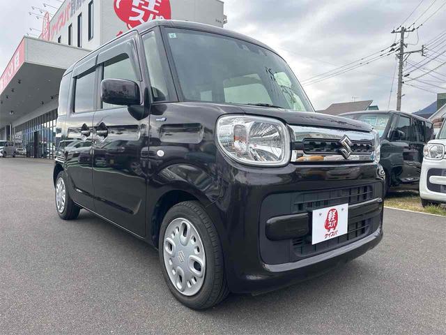 スペーシア バックカメラ 両側電動スライドドア ナビ クリアランスソナー レーンアシスト 衝突被害軽減システム オートライト スマートキー アイドリングストップ 電動格納ミラー シートヒーター ベンチシート(14枚目)