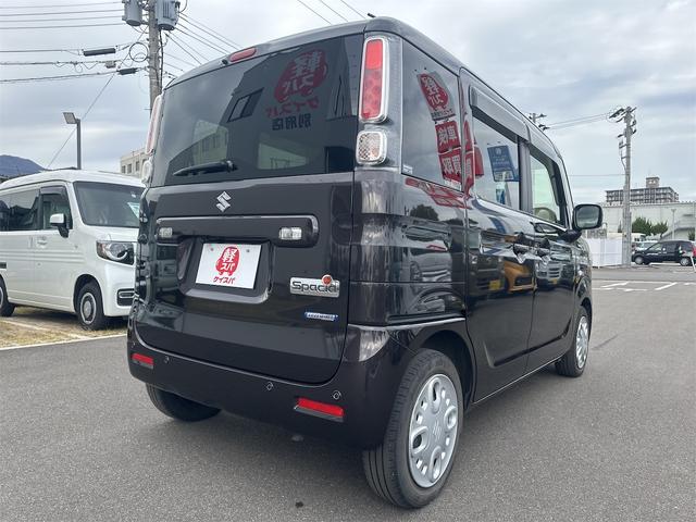スペーシア バックカメラ 両側電動スライドドア ナビ クリアランスソナー レーンアシスト 衝突被害軽減システム オートライト スマートキー アイドリングストップ 電動格納ミラー シートヒーター ベンチシート(16枚目)