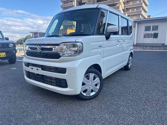 スペーシア ハイブリッドX 両側電動スライドドア クリアランスソナー 衝突被害軽減システム オートライト LEDヘッドランプ スマートキー アイドリングストップ 電動格納ミラー シートヒーター ベンチシート CVT(13枚目)