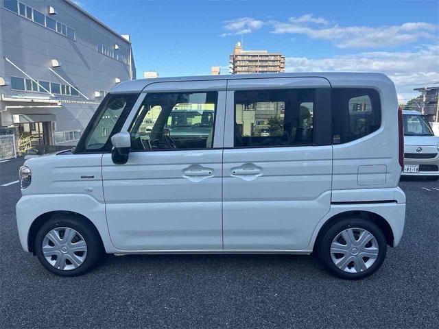 スペーシア ハイブリッドX 両側電動スライドドア クリアランスソナー 衝突被害軽減システム オートライト LEDヘッドランプ スマートキー アイドリングストップ 電動格納ミラー シートヒーター ベンチシート CVT(25枚目)