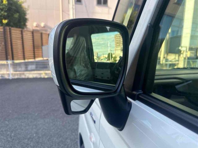 スペーシア ハイブリッドX 両側電動スライドドア クリアランスソナー 衝突被害軽減システム オートライト LEDヘッドランプ スマートキー アイドリングストップ 電動格納ミラー シートヒーター ベンチシート CVT(31枚目)