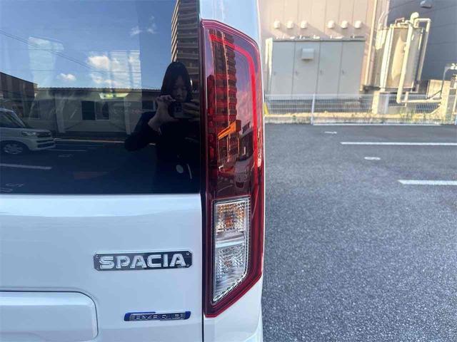 スペーシア ハイブリッドX 両側電動スライドドア クリアランスソナー 衝突被害軽減システム オートライト LEDヘッドランプ スマートキー アイドリングストップ 電動格納ミラー シートヒーター ベンチシート CVT(36枚目)