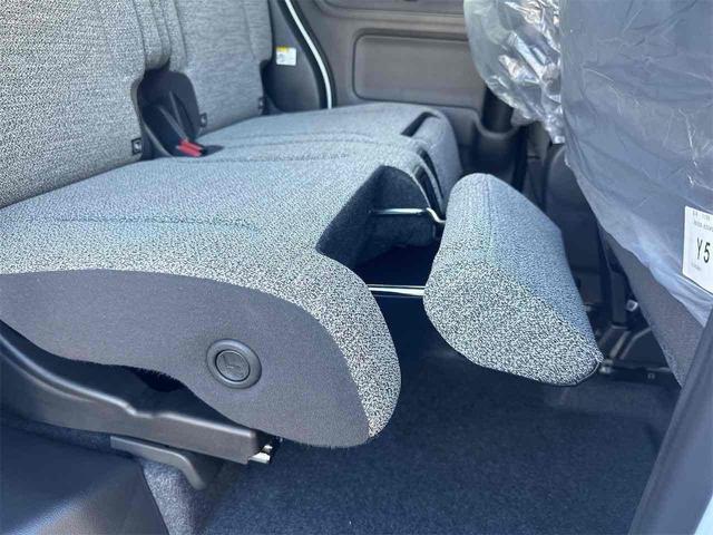 スペーシア ハイブリッドX 両側電動スライドドア クリアランスソナー 衝突被害軽減システム オートライト LEDヘッドランプ スマートキー アイドリングストップ 電動格納ミラー シートヒーター ベンチシート CVT(43枚目)