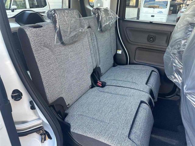 スペーシア ハイブリッドX 両側電動スライドドア クリアランスソナー 衝突被害軽減システム オートライト LEDヘッドランプ スマートキー アイドリングストップ 電動格納ミラー シートヒーター ベンチシート CVT(44枚目)