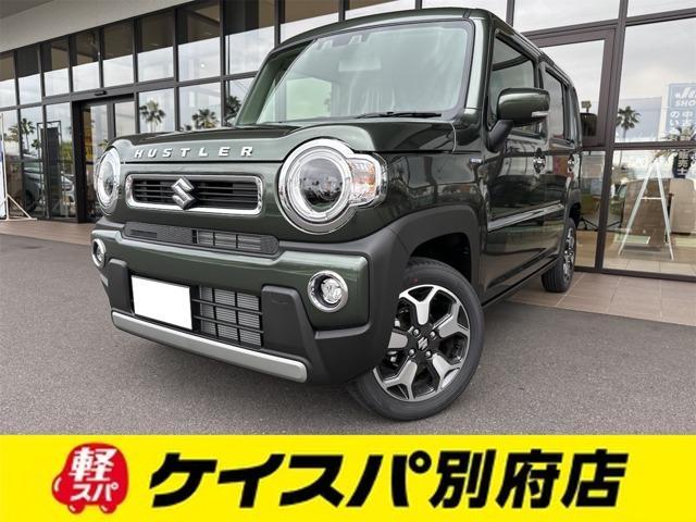 ハスラー ハイブリッドX クリアランスソナー オートクルーズコントロール レーンアシスト 衝突被害軽減システム オートライト LEDヘッドランプ スマートキー アイドリングストップ 電動格納ミラー シートヒーター CVT(4枚目)