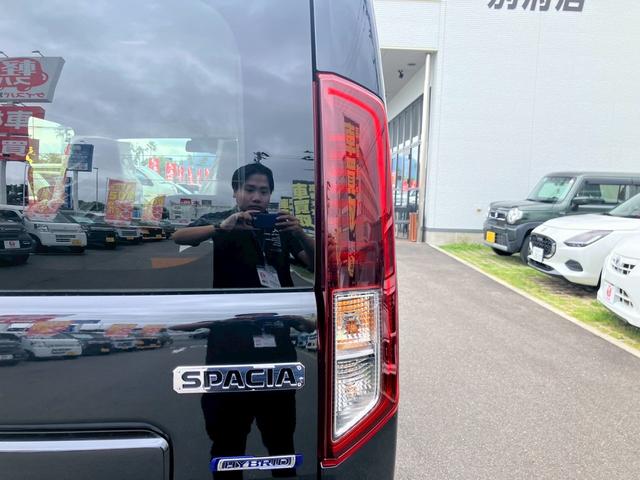 スペーシア ハイブリッドG 両側スライドドア クリアランスソナー 衝突被害軽減システム オートライト LEDヘッドランプ スマートキー アイドリングストップ 電動格納ミラー ベンチシート CVT 盗難防止システム ABS ESC(16枚目)